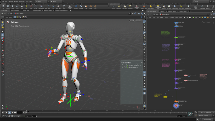 Rigging avec Houdini Animations 3D au Niveau Supérieur