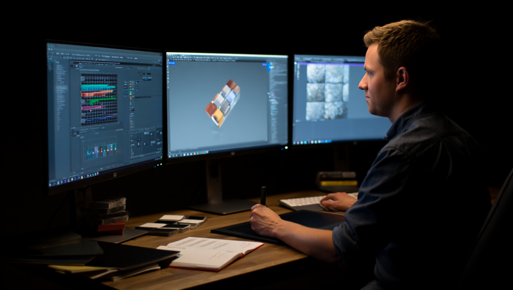 Lookdev artist Le Magicien Derrière les Shaders