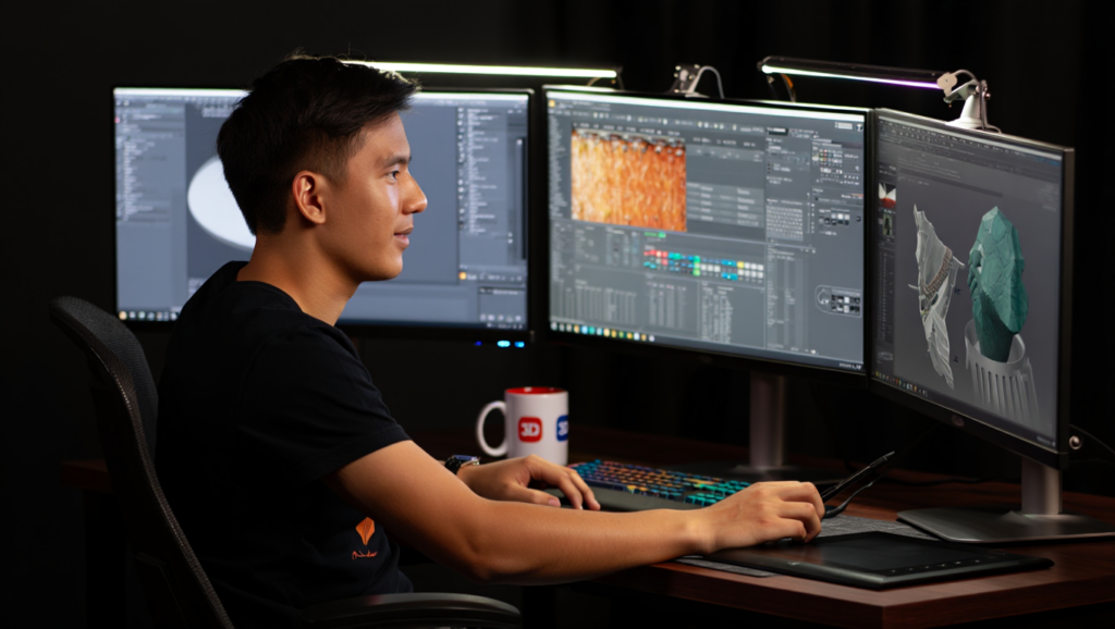 Lookdev artist Magicien Derrière les Shaders